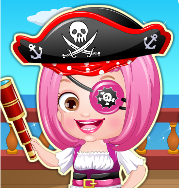 Baby Hazel Pirates Dressup